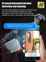 【Hidden camera HD night vision】No WIFI or electricity required💯Tiny and installs in 1 second ⚠️Remote real-time viewing
