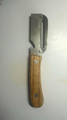 Kitchen Peeler with Wooden Handle & Bottle Opener