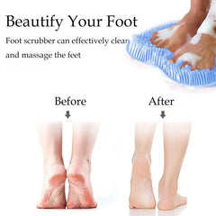 Eptchn Hands-Free Silicone Foot Scrubber Mat