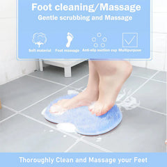 Eptchn Hands-Free Silicone Foot Scrubber Mat