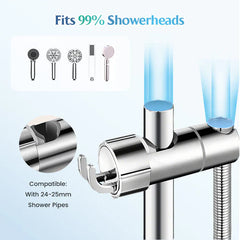 Hand shower holder without drilling
