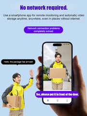 【Hidden camera HD night vision】No WIFI or electricity required💯Tiny and installs in 1 second ⚠️Remote real-time viewing