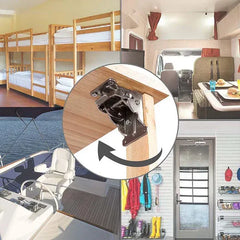 🔥Hot Sales now 49% OFF🔥🎉90° Self-locking Hinge: Anti-corrosion, Invisible Design