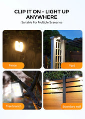 ☀️Solar Clip Light With Motion Sensor🏡