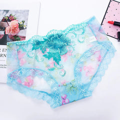 🌸Antibacterial cotton panties with lace embroidery | Pack of 4