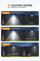 ☀️Solar Clip Light With Motion Sensor🏡