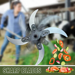 ✨🧑🔧Household Farming Grass Shredder Knife Blades