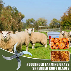 ✨🧑🔧Household Farming Grass Shredder Knife Blades