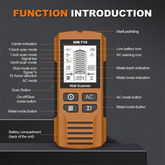 🔥💯Multifunctional Handheld Metal and Wall Detector