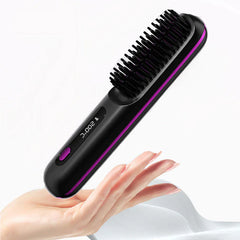 🔥Summer Hot Sale 40% Off🔥Wireless Ceramic Heating Hair Straightening Comb