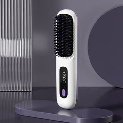 🔥Summer Hot Sale 40% Off🔥Wireless Ceramic Heating Hair Straightening Comb