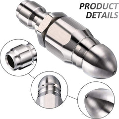 Powerful Pipe Cleaning and Unclogging Nozzle
