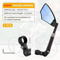 360 degree adjustable handlebar bike mirror (Buy 1 Get 1 Free)