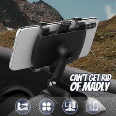 🚗 Universal car phone holder with 360° rotation