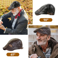 New Fashion Leather Beret | Pack Of 2