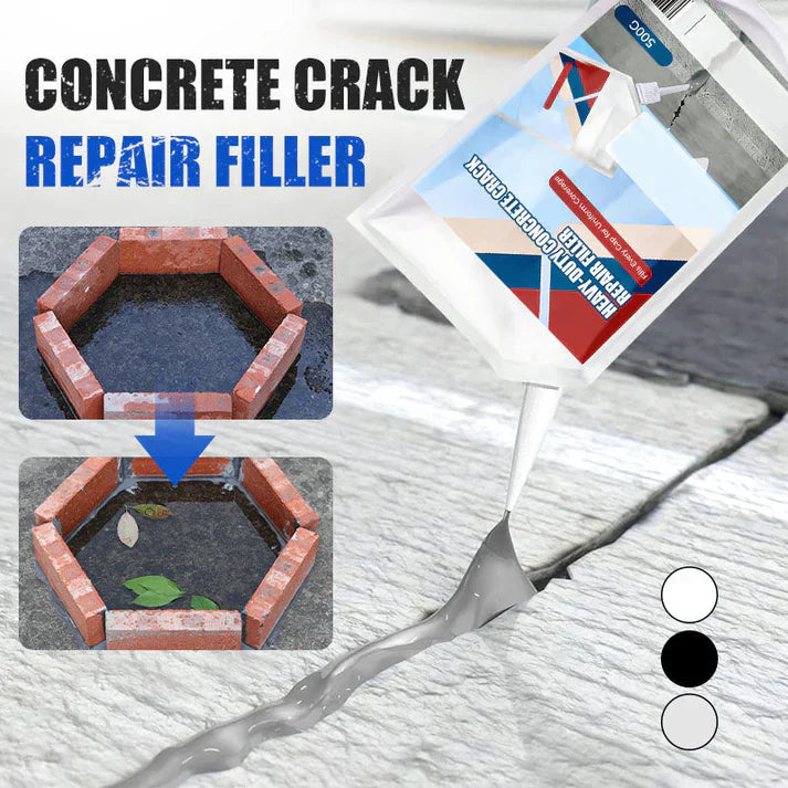 🔥New Upgrade🔥Heavy-Duty Concrete Crack Repair Adhesive (Buy 1 get 1 Free)