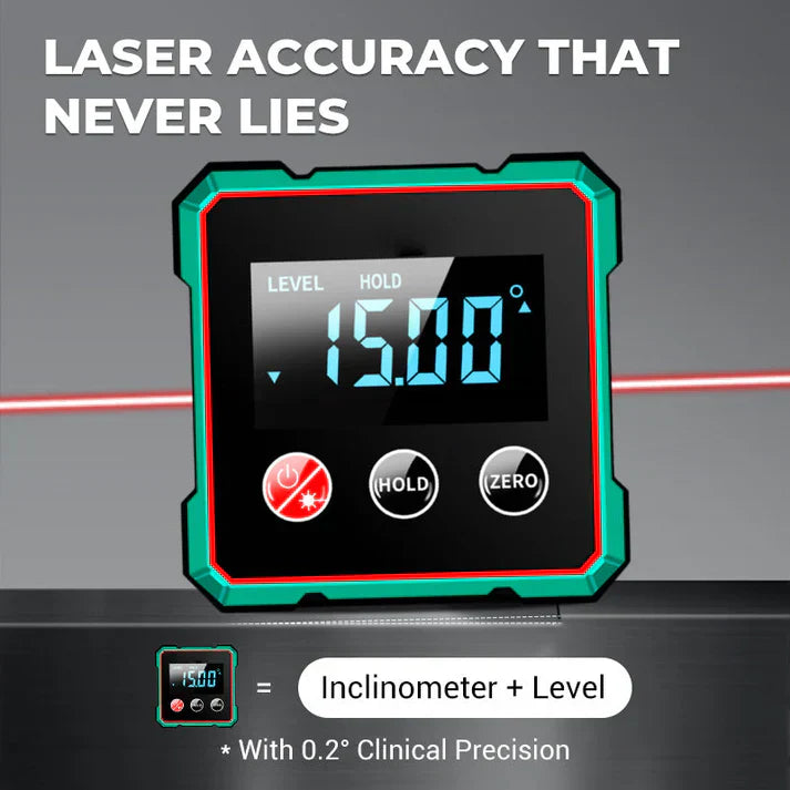 🎁💥Magnetic Digital Angle Finder with Electronic Laser