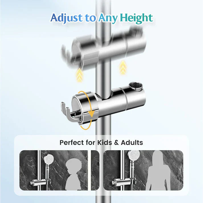 Hand shower holder without drilling