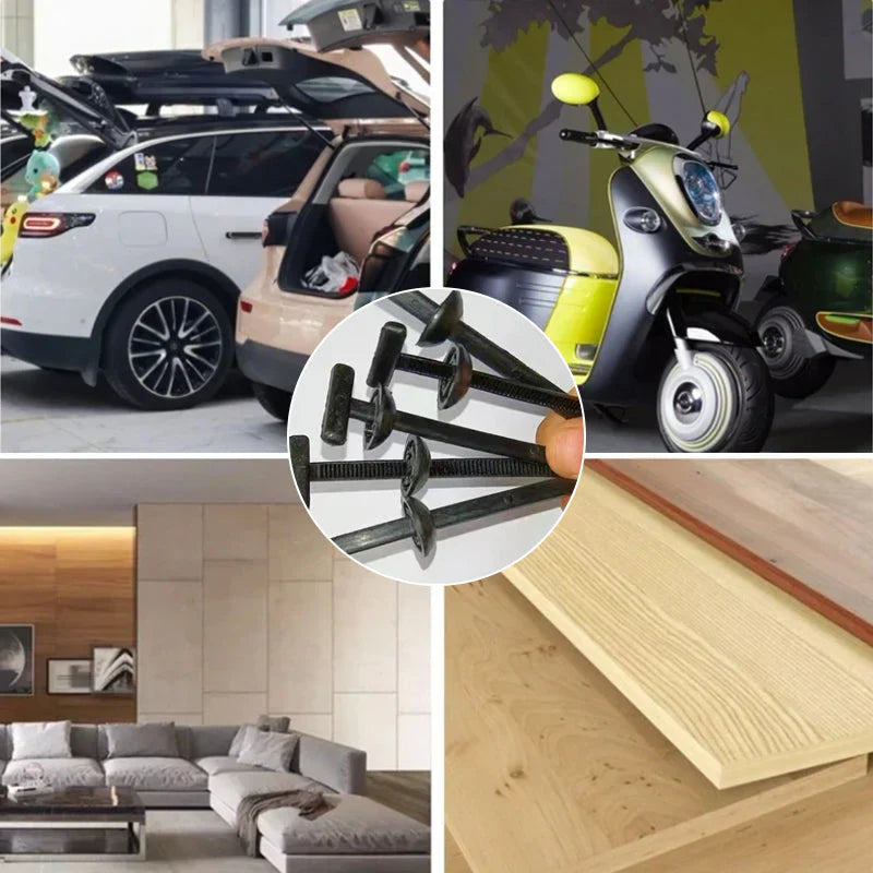 Eptchn TightSnap Heavy Duty Self-Locking Zip Ties with Button