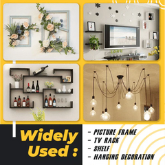 Drywall Anchors and Screws Kit – Heavy Duty