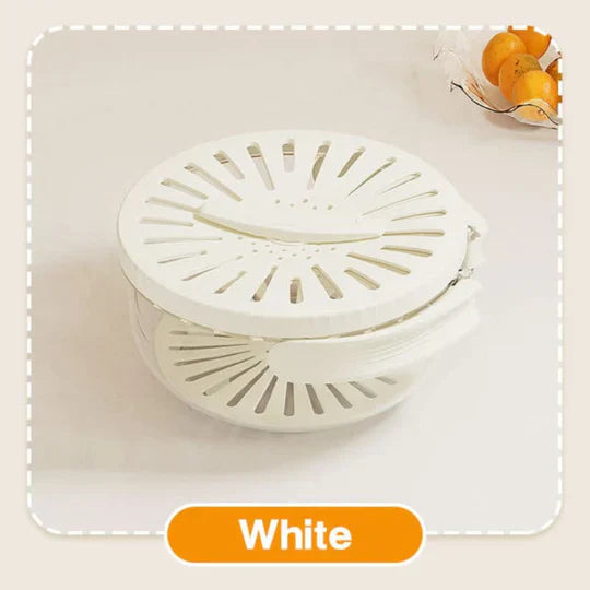 Rinsing Basket: The ultimate all-in-one dishwashing, draining and storage basket