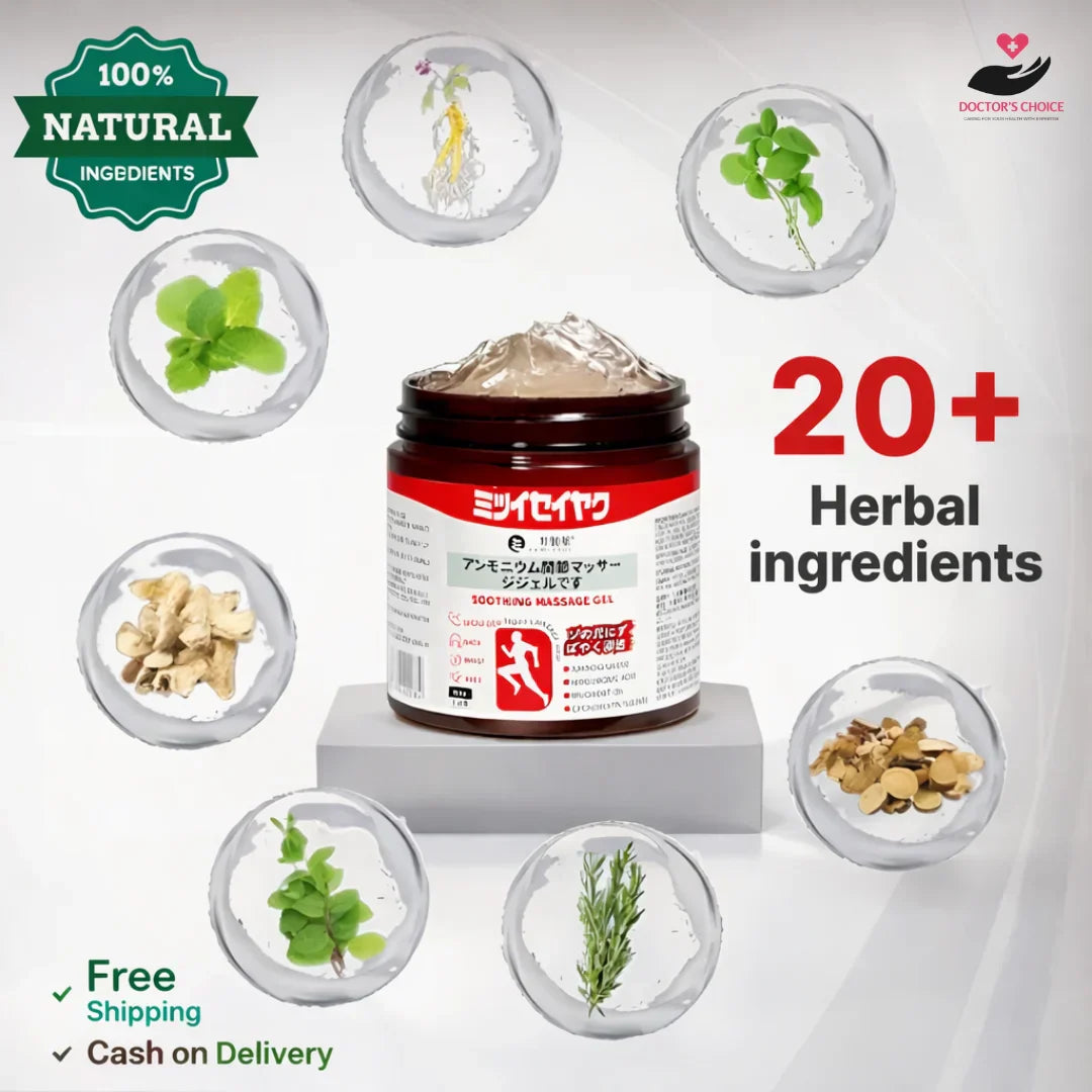 Japanese Instant Pain Relief Soothing Massage Gel (PACK OF 2) | 🔥Buy 1 Get 1 Free🔥