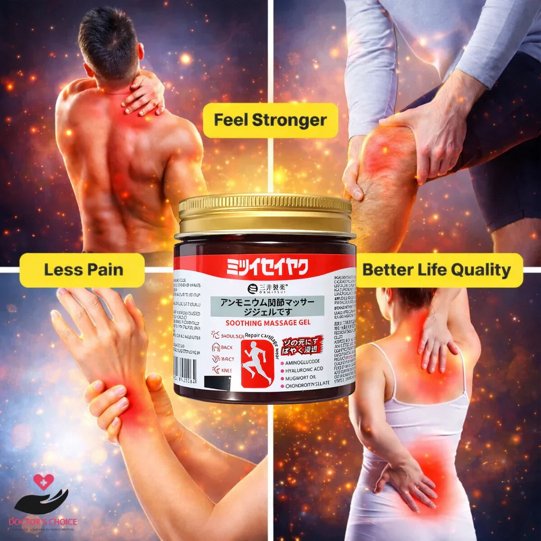 Japanese Instant Pain Relief Soothing Massage Gel (PACK OF 2) | 🔥Buy 1 Get 1 Free🔥