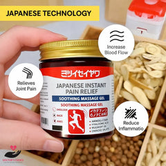 Japanese Instant Pain Relief Soothing Massage Gel (PACK OF 2) | 🔥Buy 1 Get 1 Free🔥