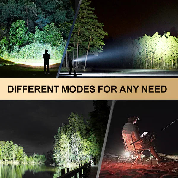⭐Multifunctional aluminum alloy mini flashlight