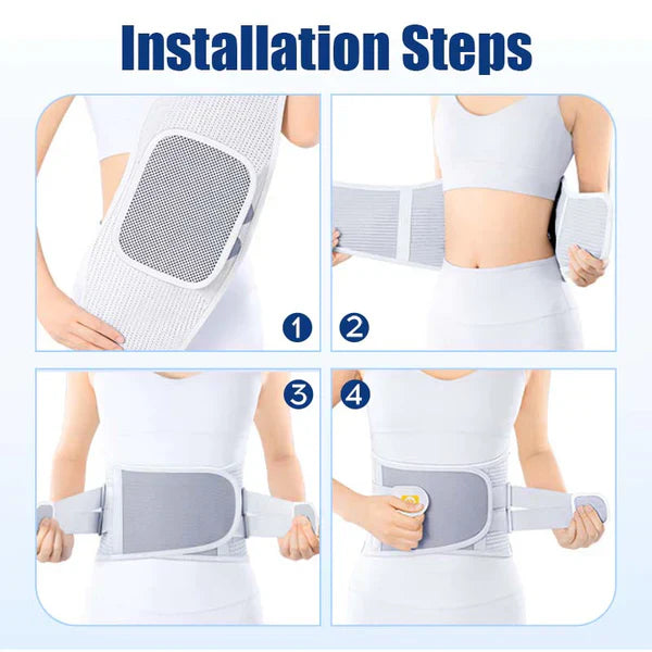 Lumbar support belt