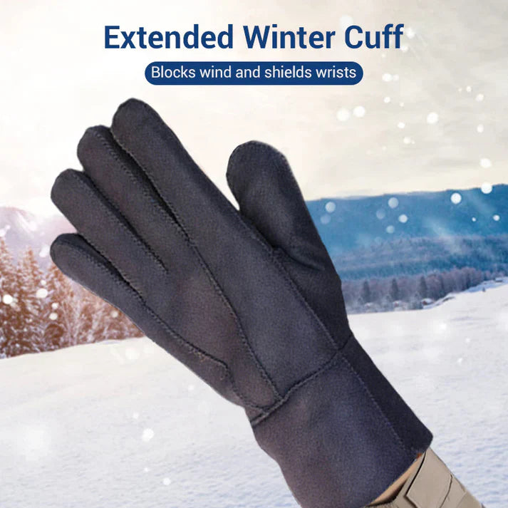 🎉50% OFF🎉Warm, soft and lined gloves with extended cuff