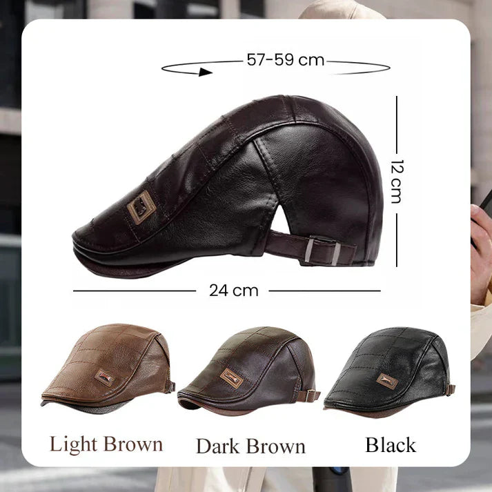 New Fashion Leather Beret | Pack Of 2